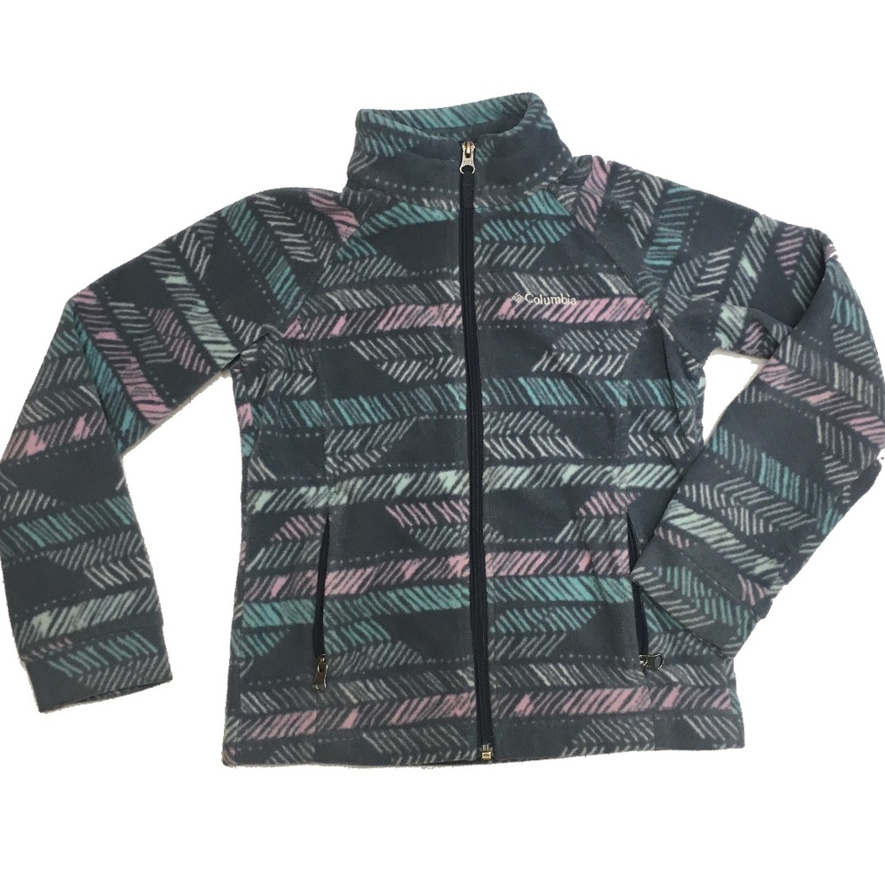 Columbia Kids Printed Fleece Zip up Sweater